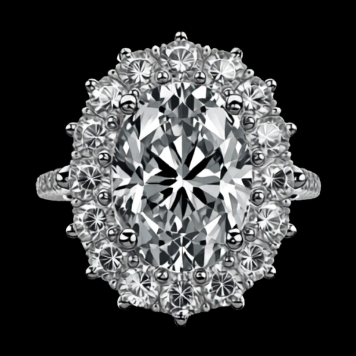 Luce del Destino — lab-grown diamond ring