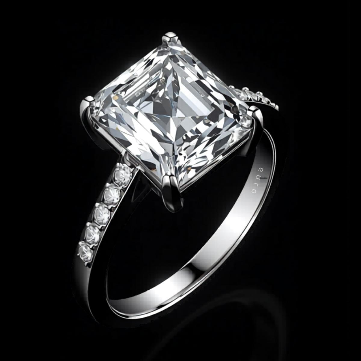 Luce Infinita — lab-grown diamond ring
