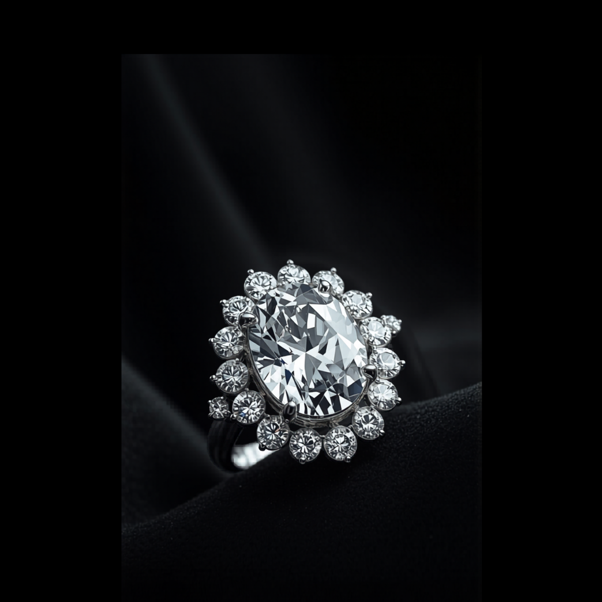 Luce del Lago — lab-grown diamond ring