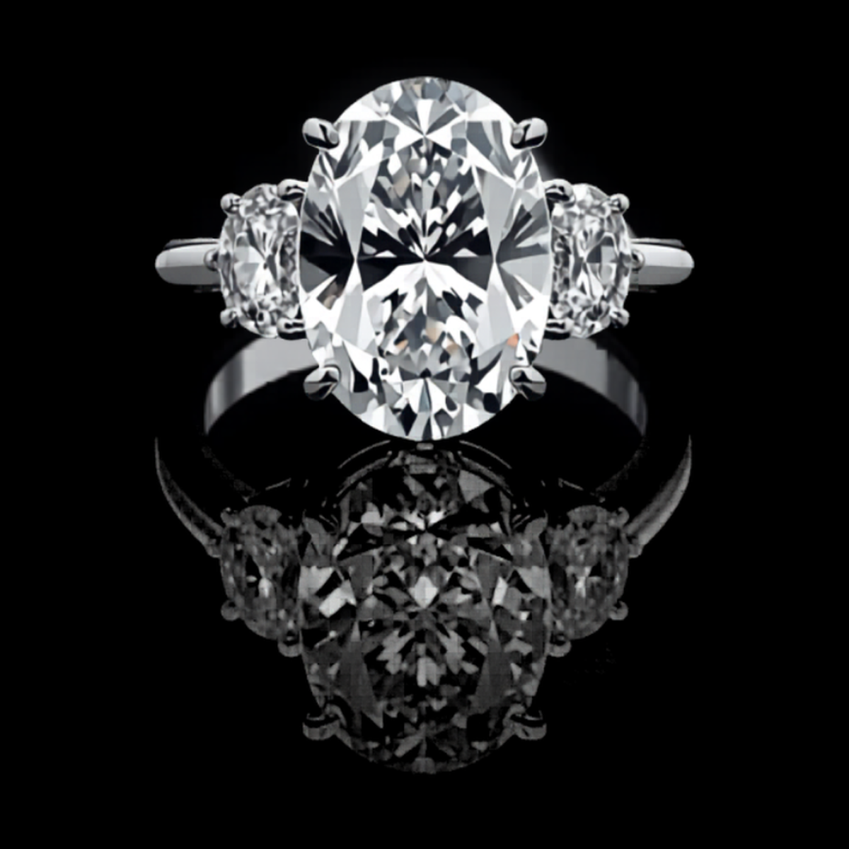 Luce Eterna — lab-grown diamond ring