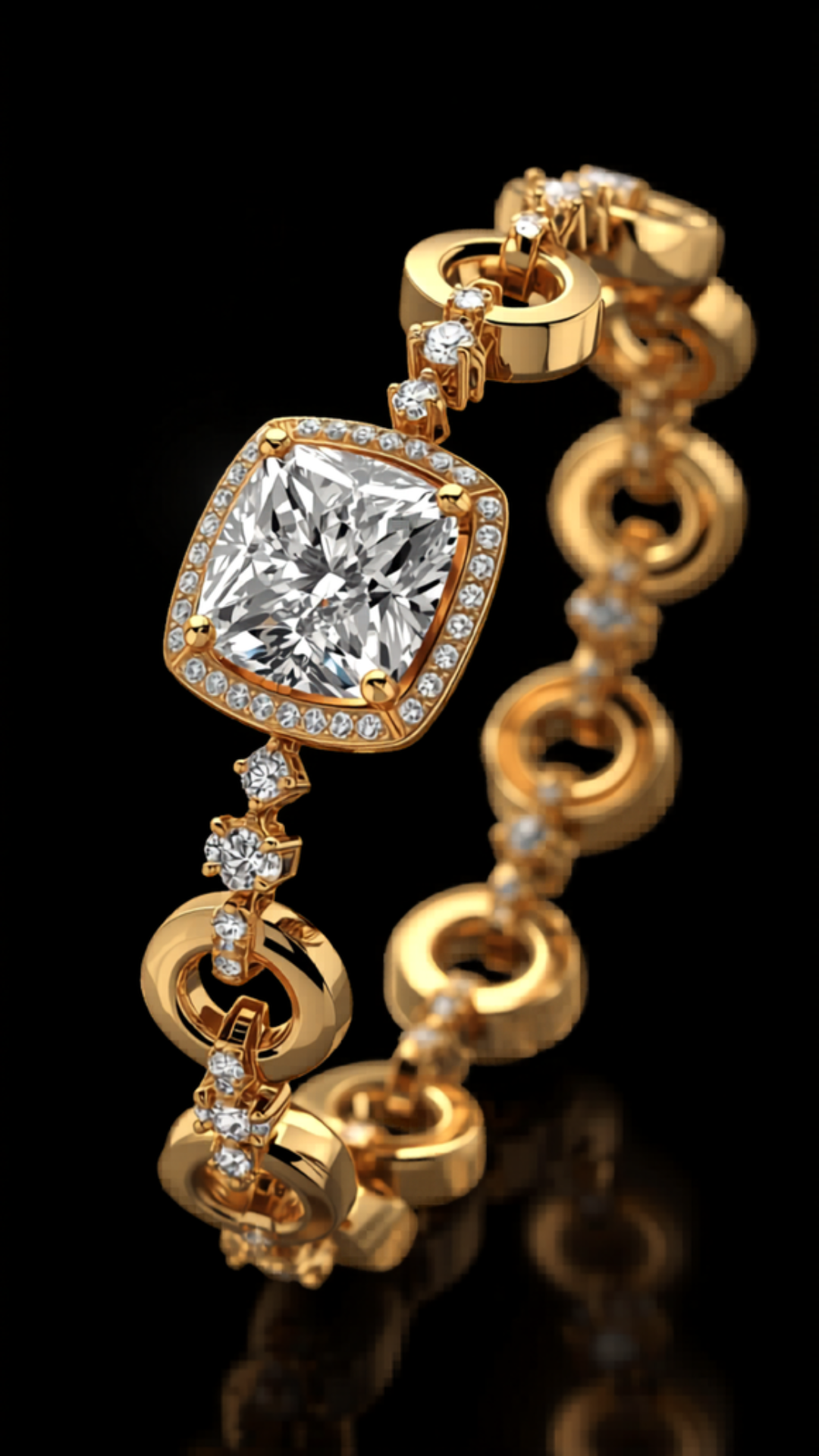 Luce Eterna — lab-grown diamond bracelet