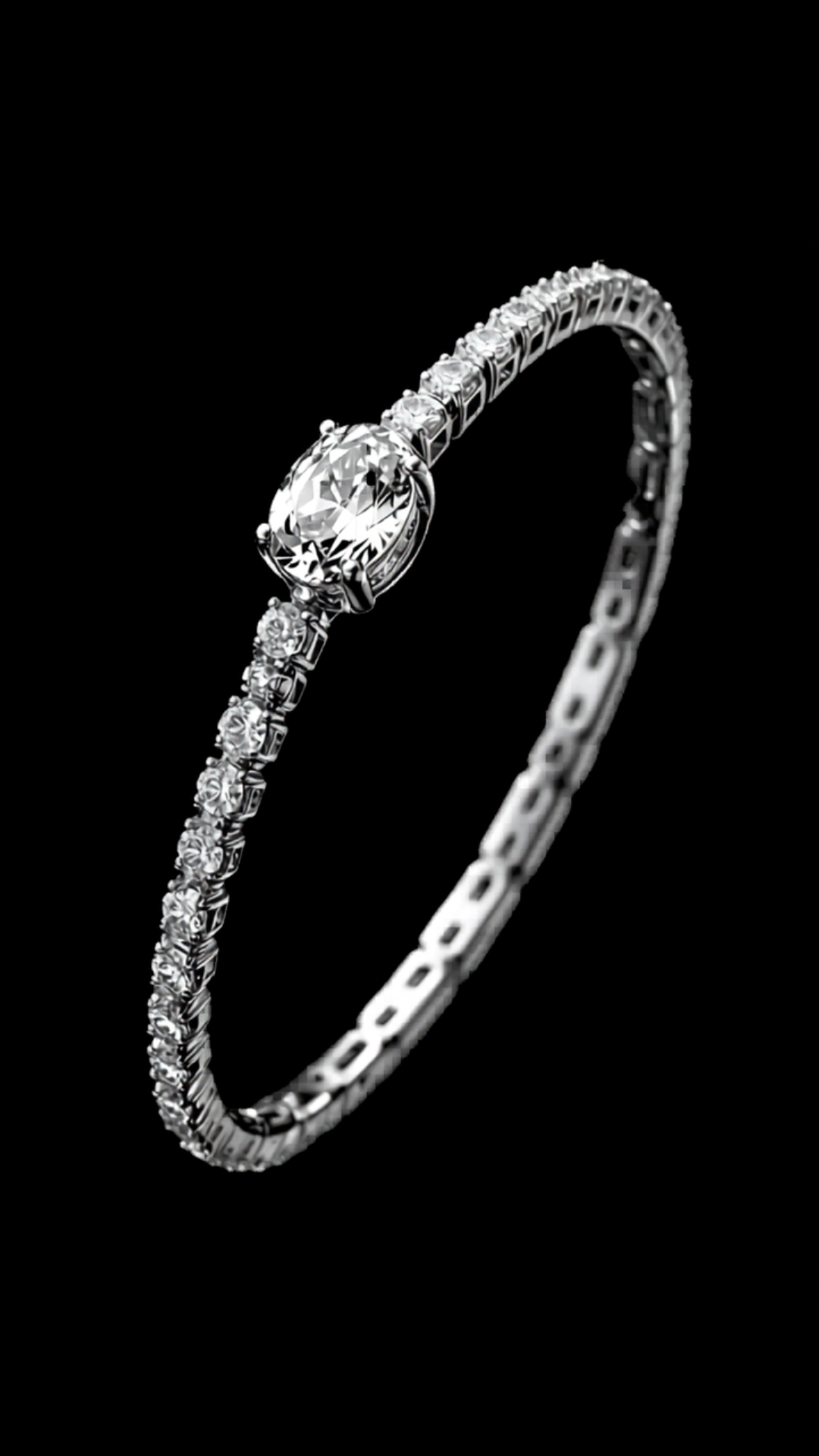Luce Sinuosa — lab-grown diamond bracelet
