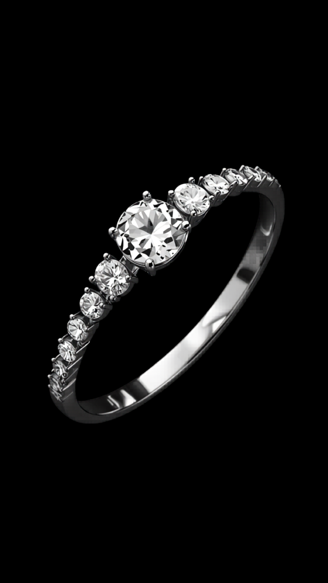 Eclissi di Platino — lab-grown diamond bracelet
