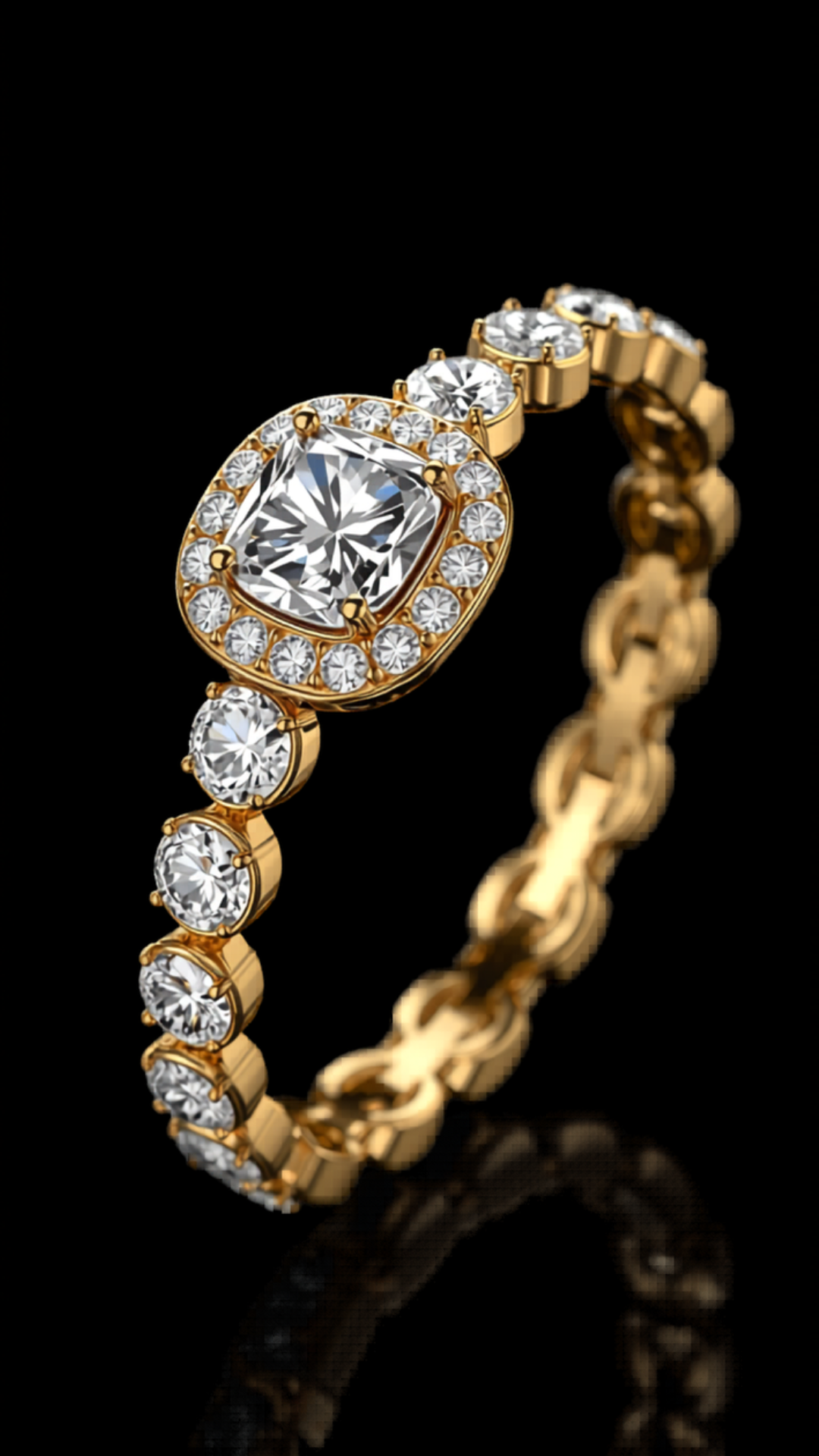Sogno Dorato — lab-grown diamond bracelet