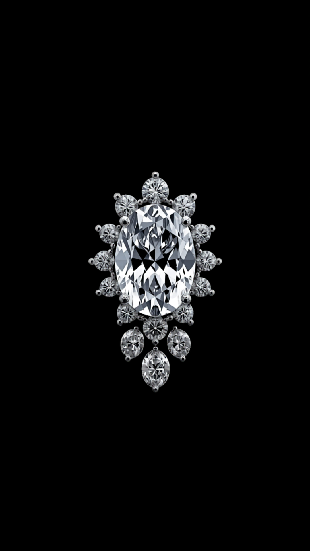 Luce Sospirata — lab-grown diamond earring
