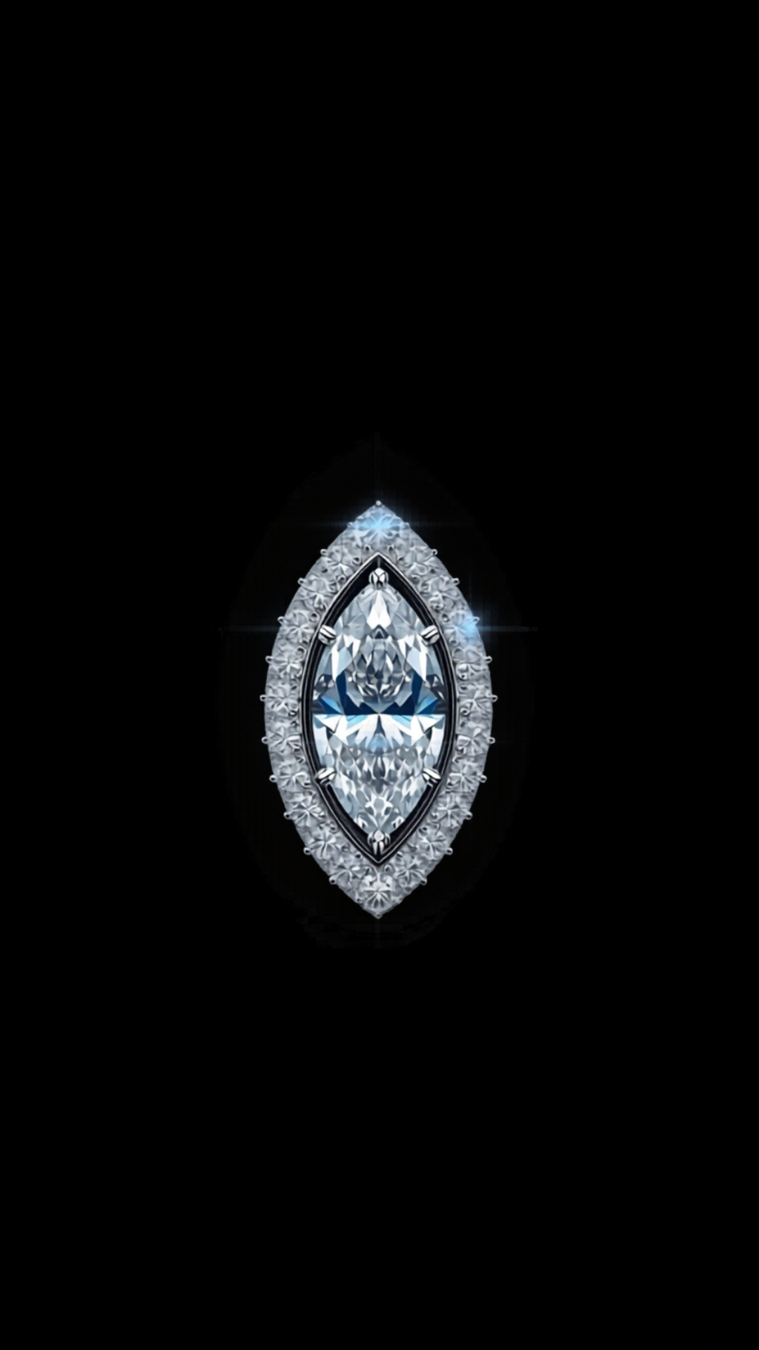 Sorriso di Regina — lab-grown diamond earring