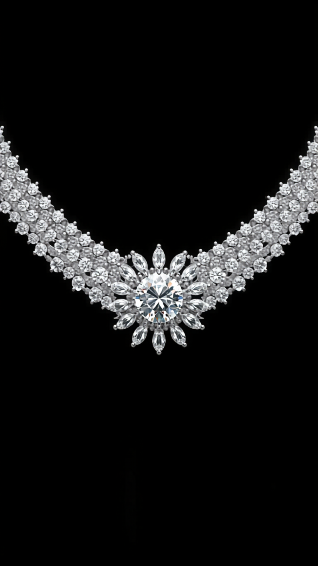 Luce d'Infinito — lab-grown diamond necklace