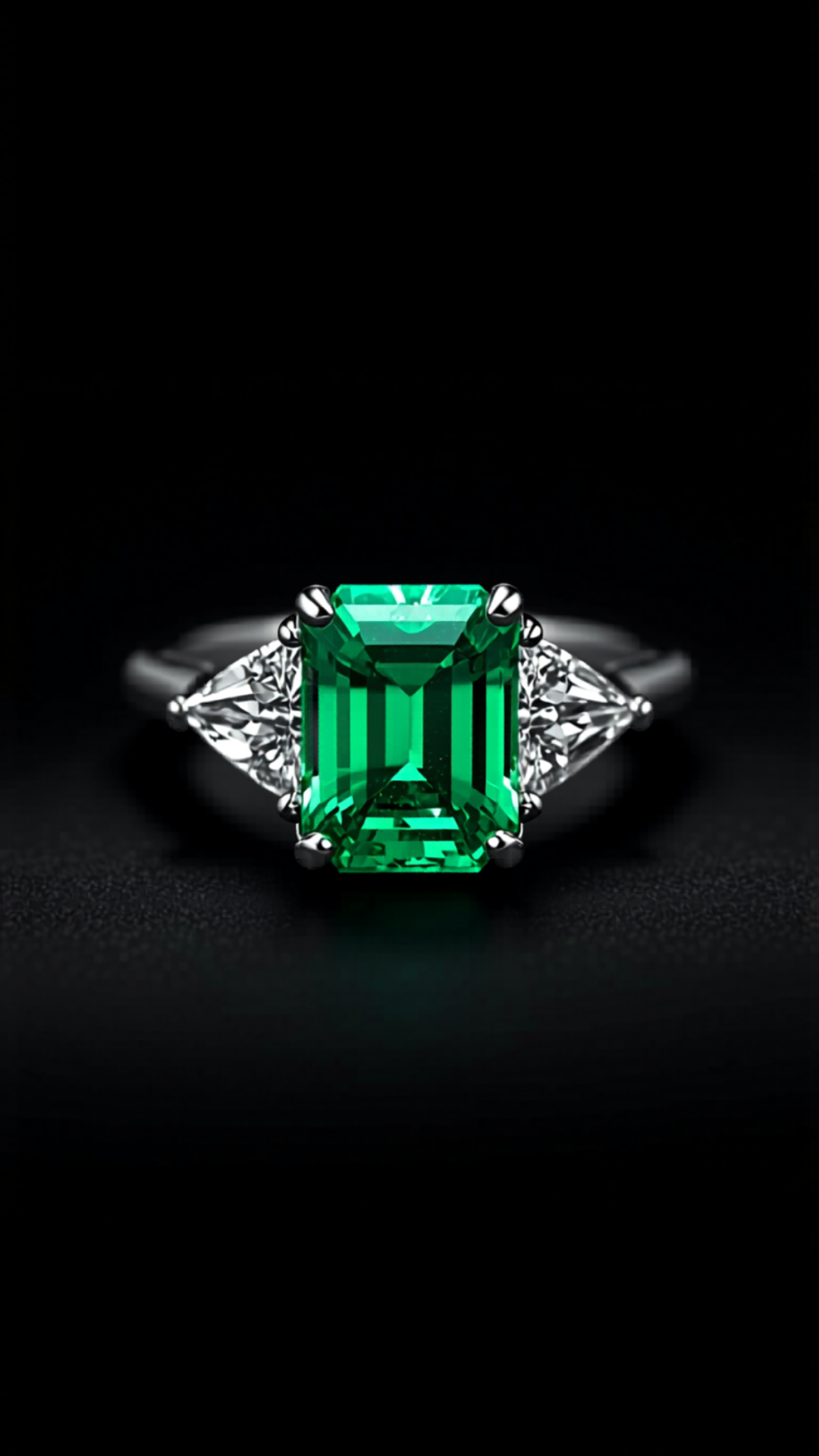 Chiaroscuro Eleganza — lab-grown diamond ring