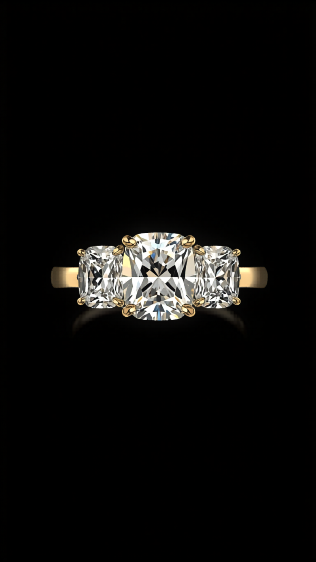 Danza di Luce — lab-grown diamond ring