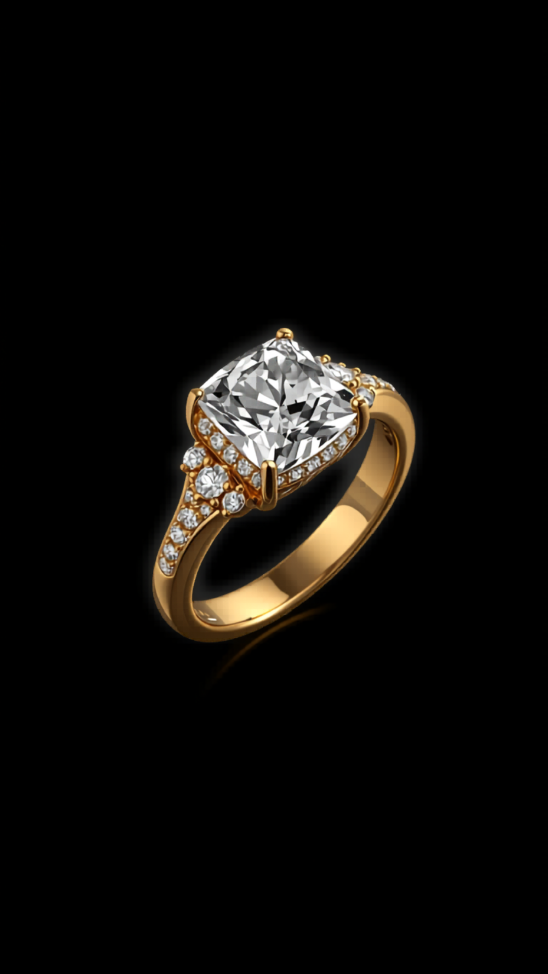 Sogno Rosa — lab-grown diamond ring