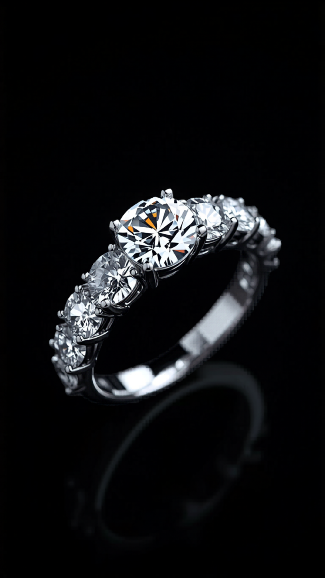 Luce Radiante — lab-grown diamond ring