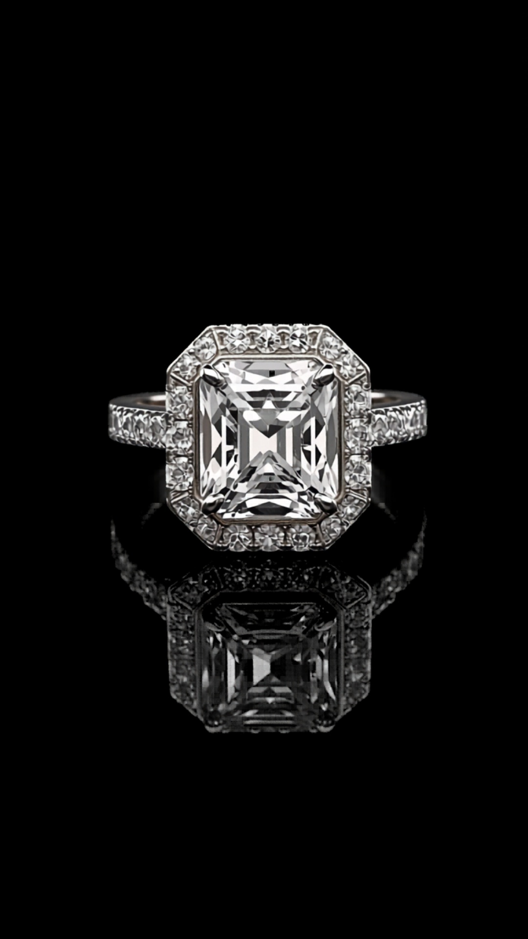 Lacrima di Luce — lab-grown diamond ring