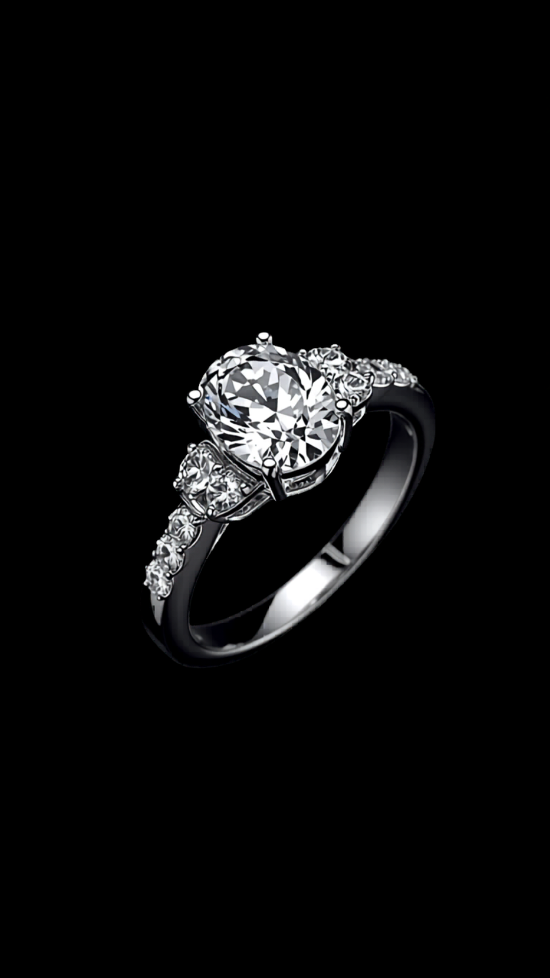 Reine des Miroirs — lab-grown diamond ring
