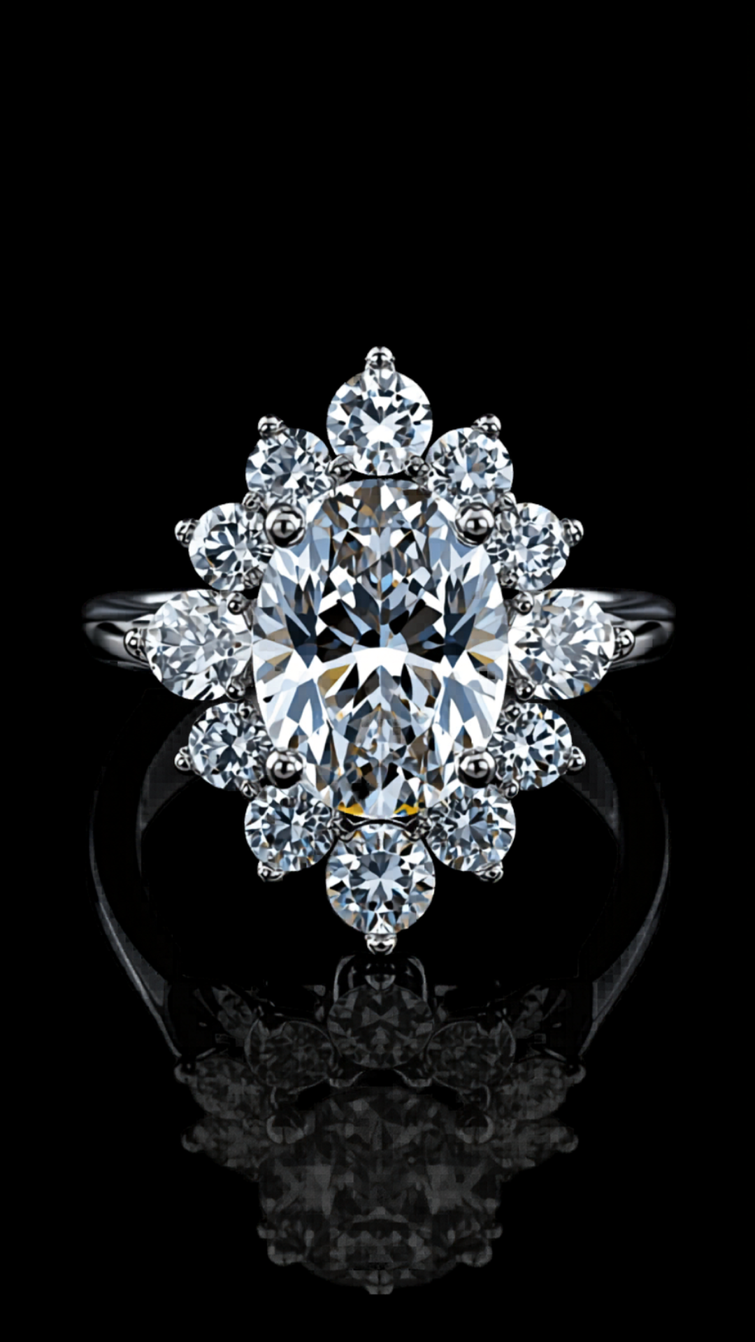 Lacrima di Gioia — lab-grown diamond ring