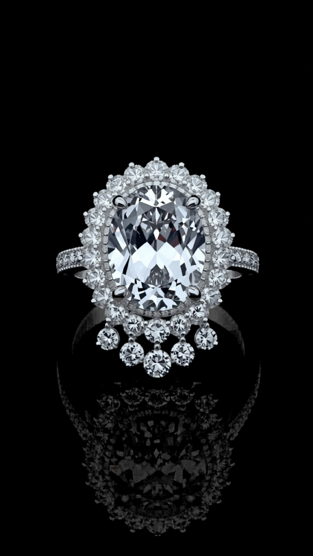 Luce del Sole — lab-grown diamond ring