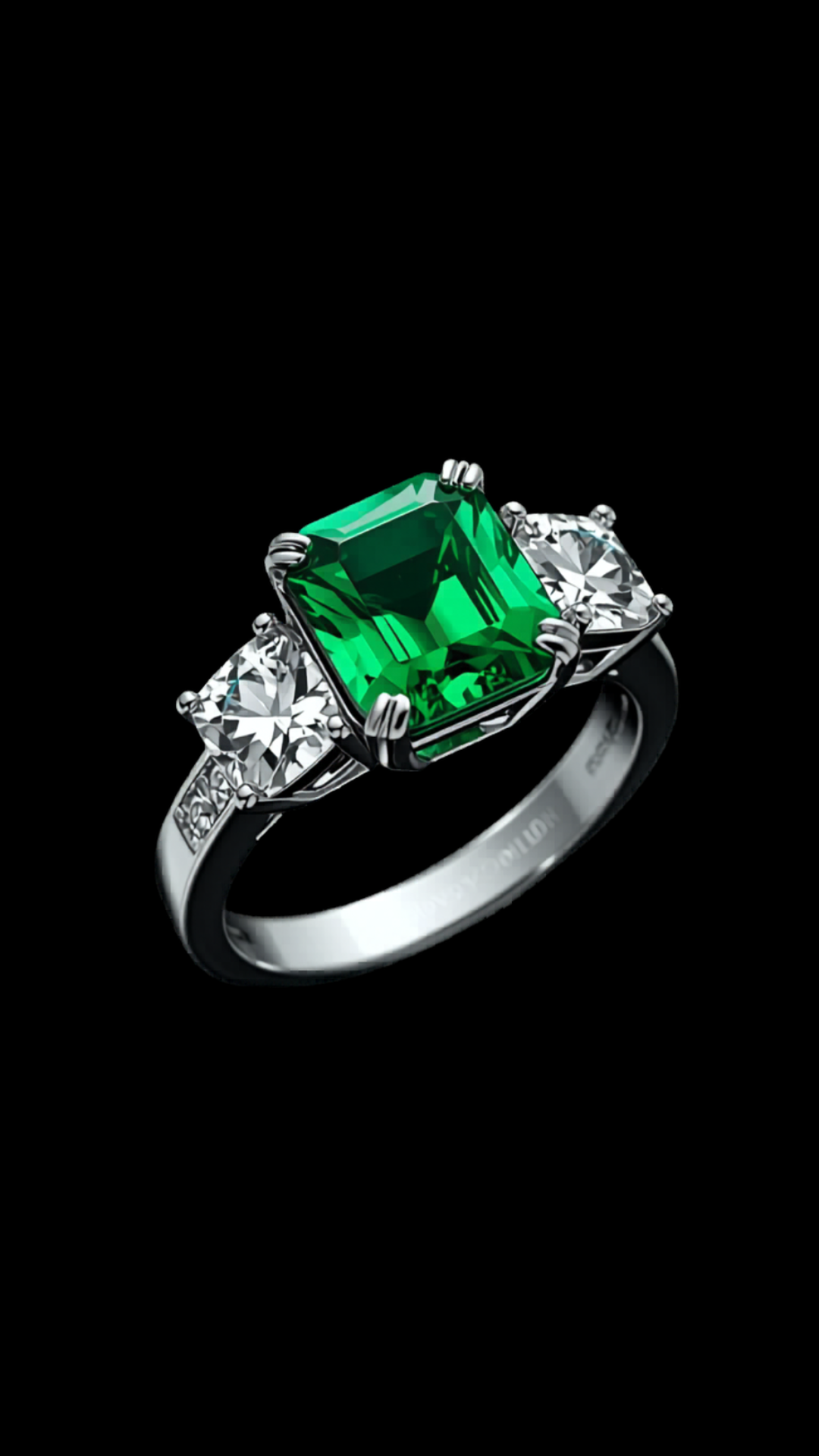 Luce Rosa — lab-grown diamond ring