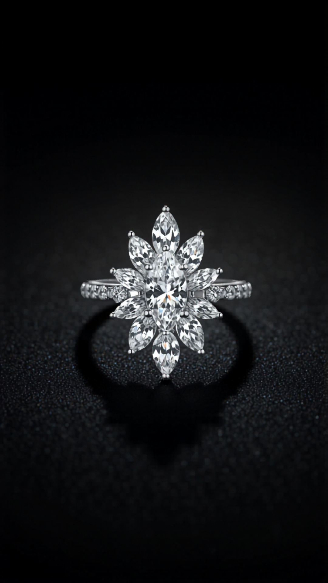 Sorriso Regale — lab-grown diamond ring