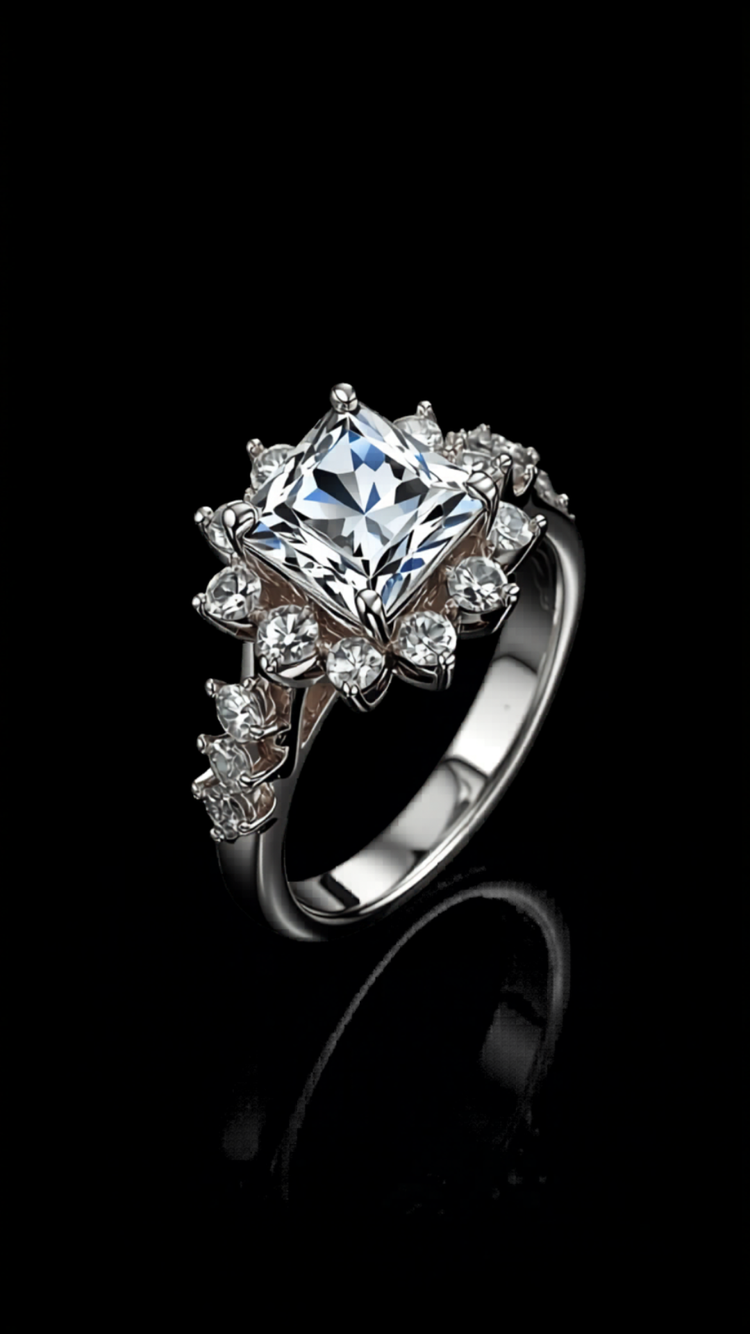 Luce Radiante — lab-grown diamond ring