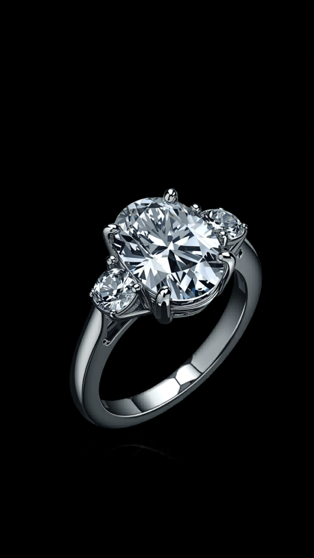 Eterna Luce — lab-grown diamond ring