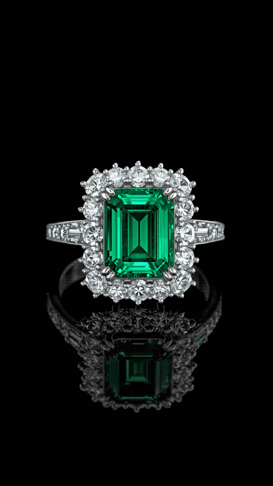 Goccia di Gioia — lab-grown diamond ring
