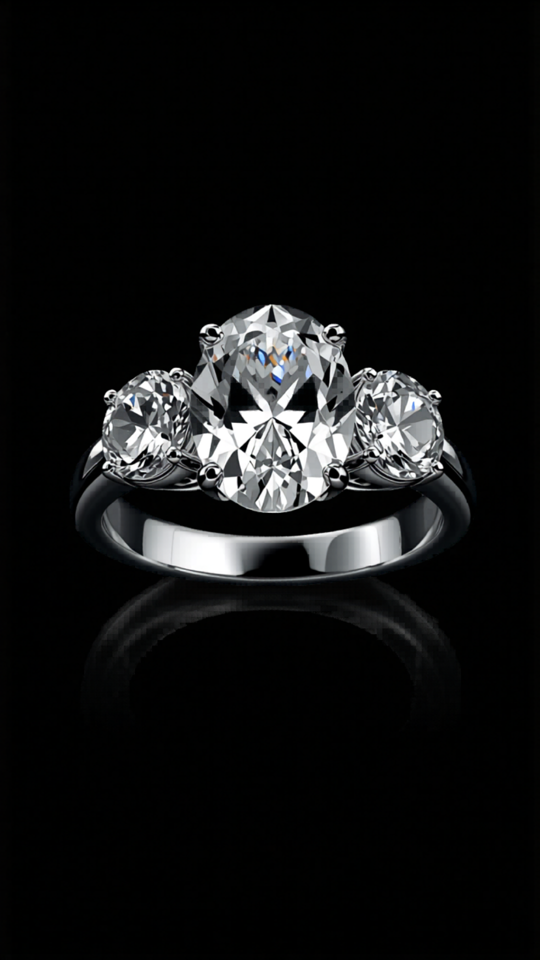 Luce Dorata — lab-grown diamond ring