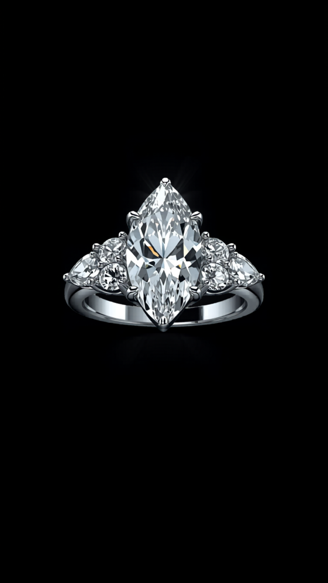 Sorriso del Re — lab-grown diamond ring