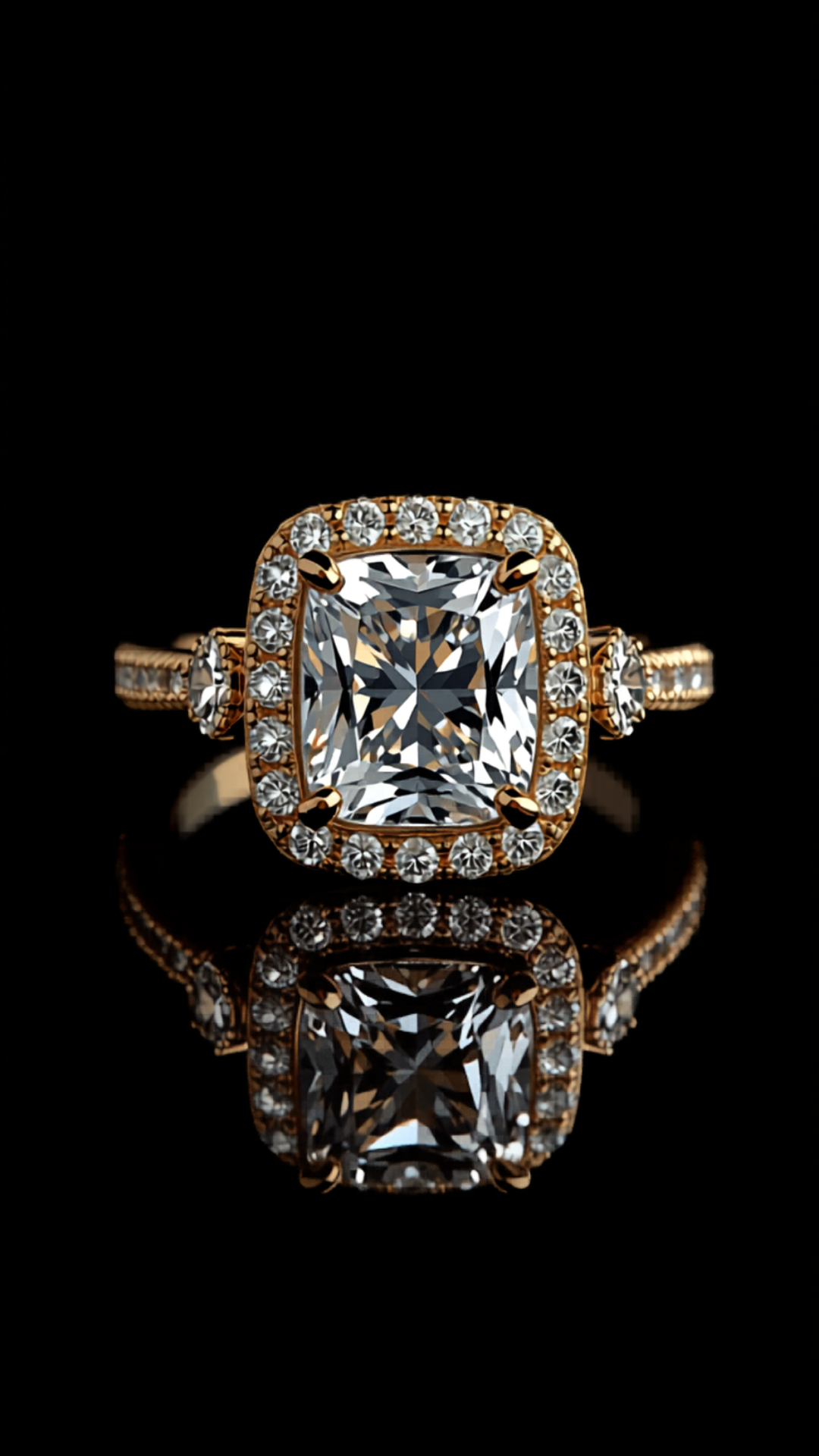 Dolce Amore — lab-grown diamond ring