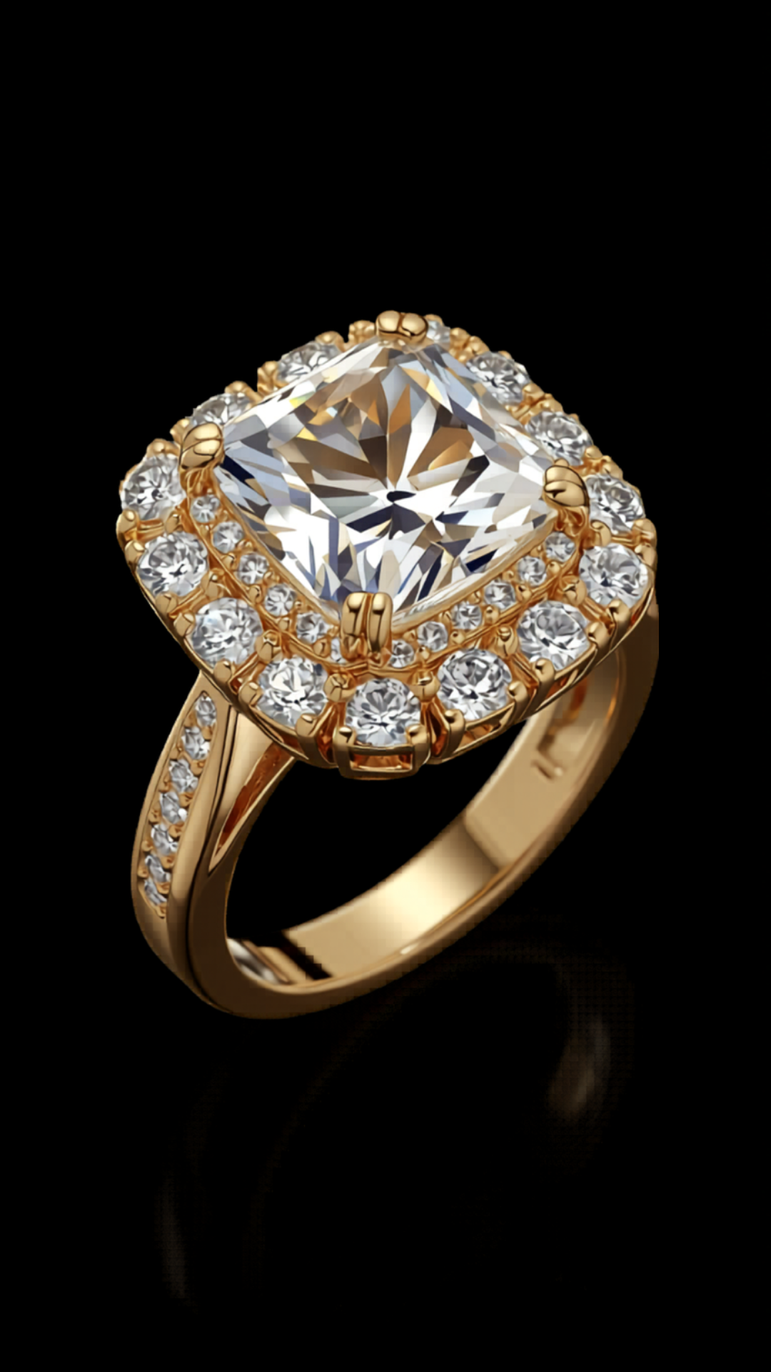 Luce di Specchi — lab-grown diamond ring
