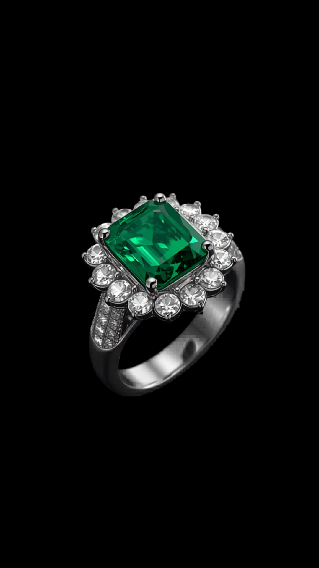 Luce Di Platino — lab-grown diamond ring