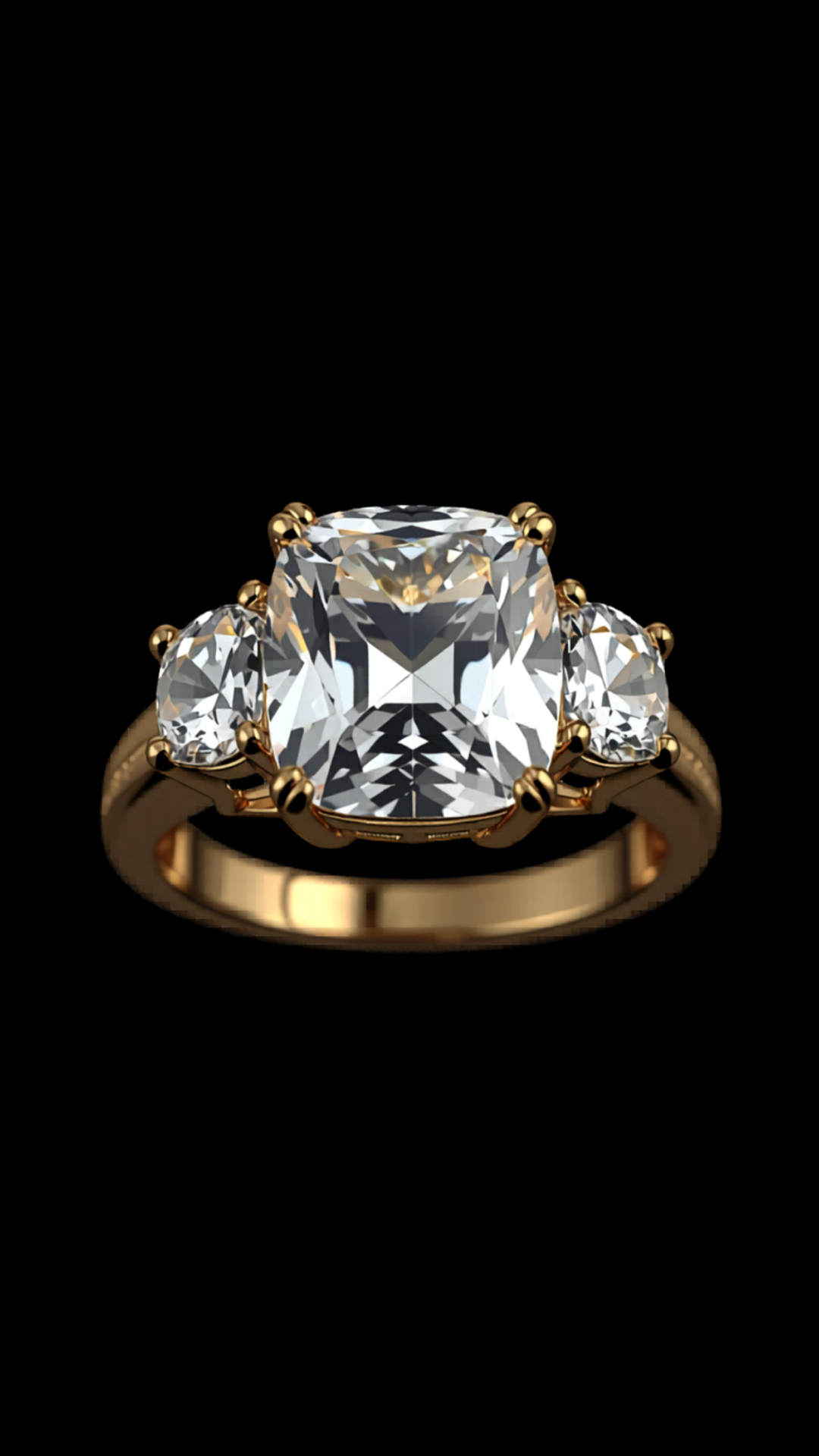 Luce Smeraldo — lab-grown diamond ring