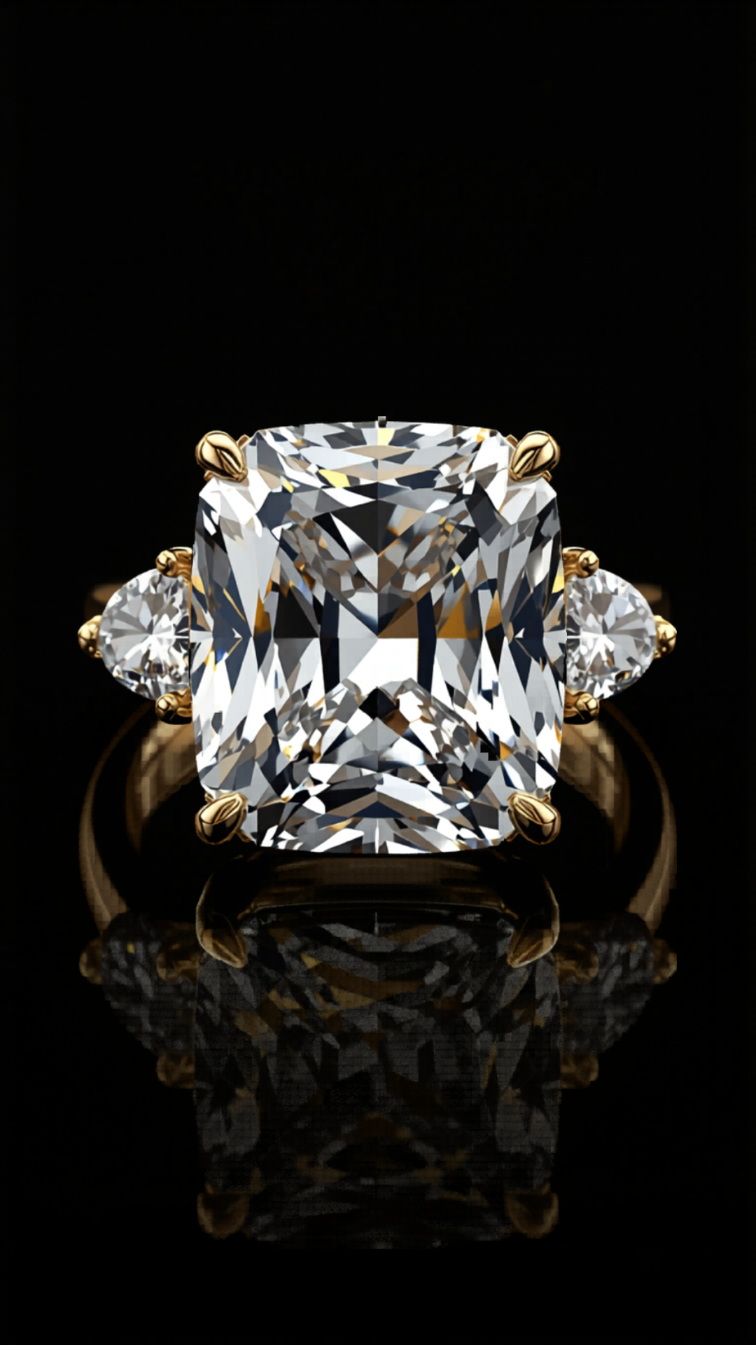 Eclat de Miroir — lab-grown diamond ring