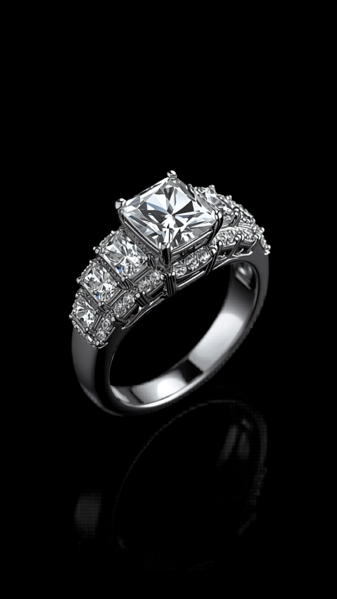 Luce Infinita — lab-grown diamond ring
