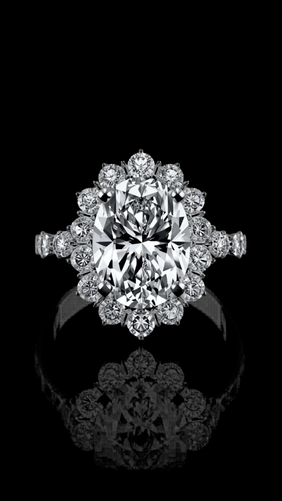 Eleganza Eterna — lab-grown diamond ring