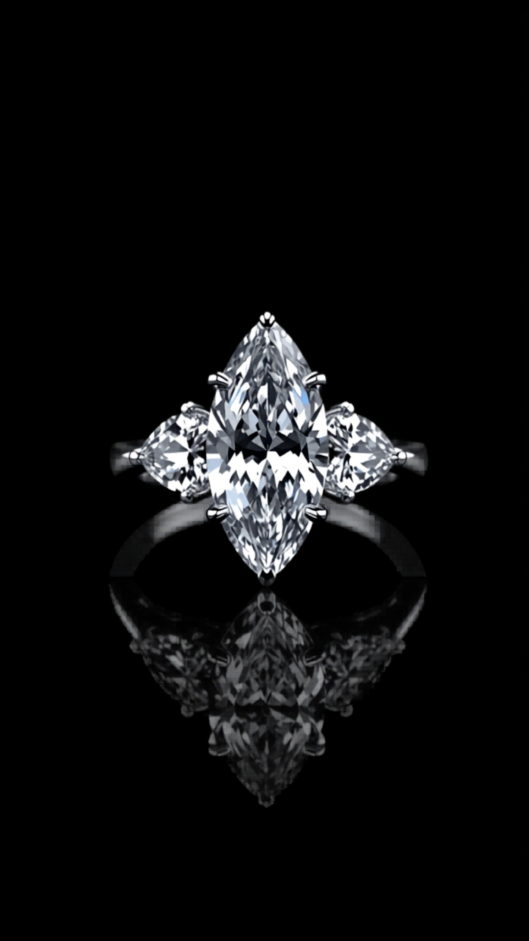 Sorriso del Amore — lab-grown diamond ring