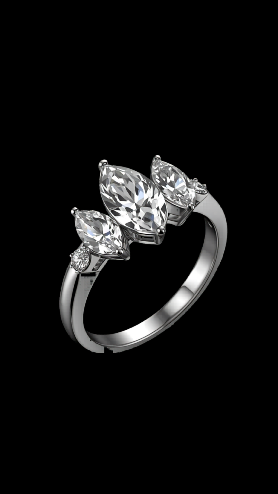 Luce Cristallina — lab-grown diamond ring