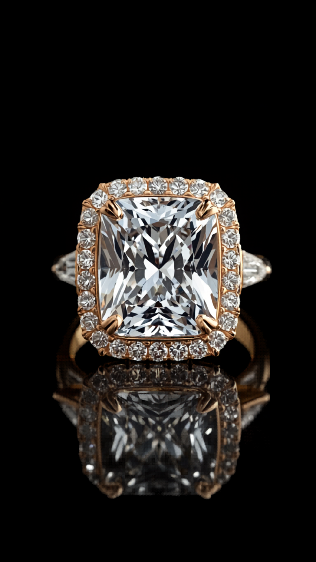 Cuore Splendente — lab-grown diamond ring