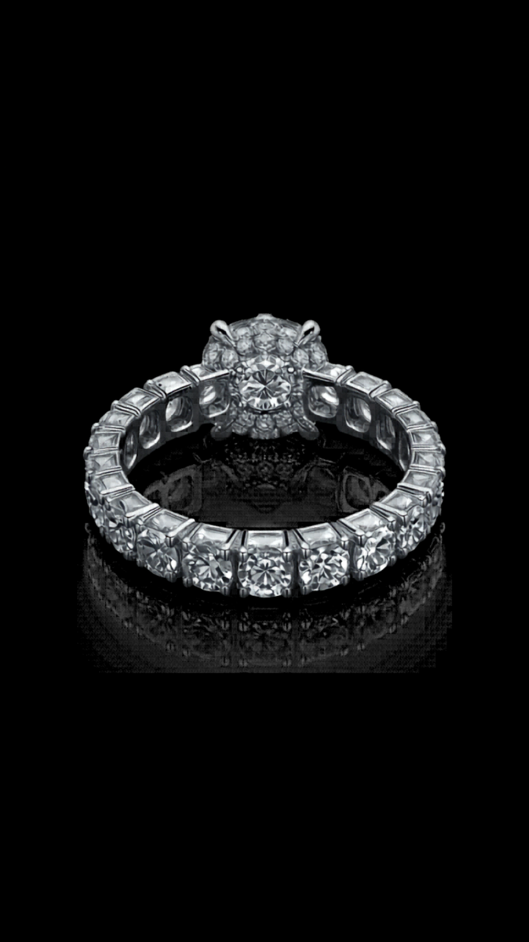 Lacrima di Luce — lab-grown diamond ring