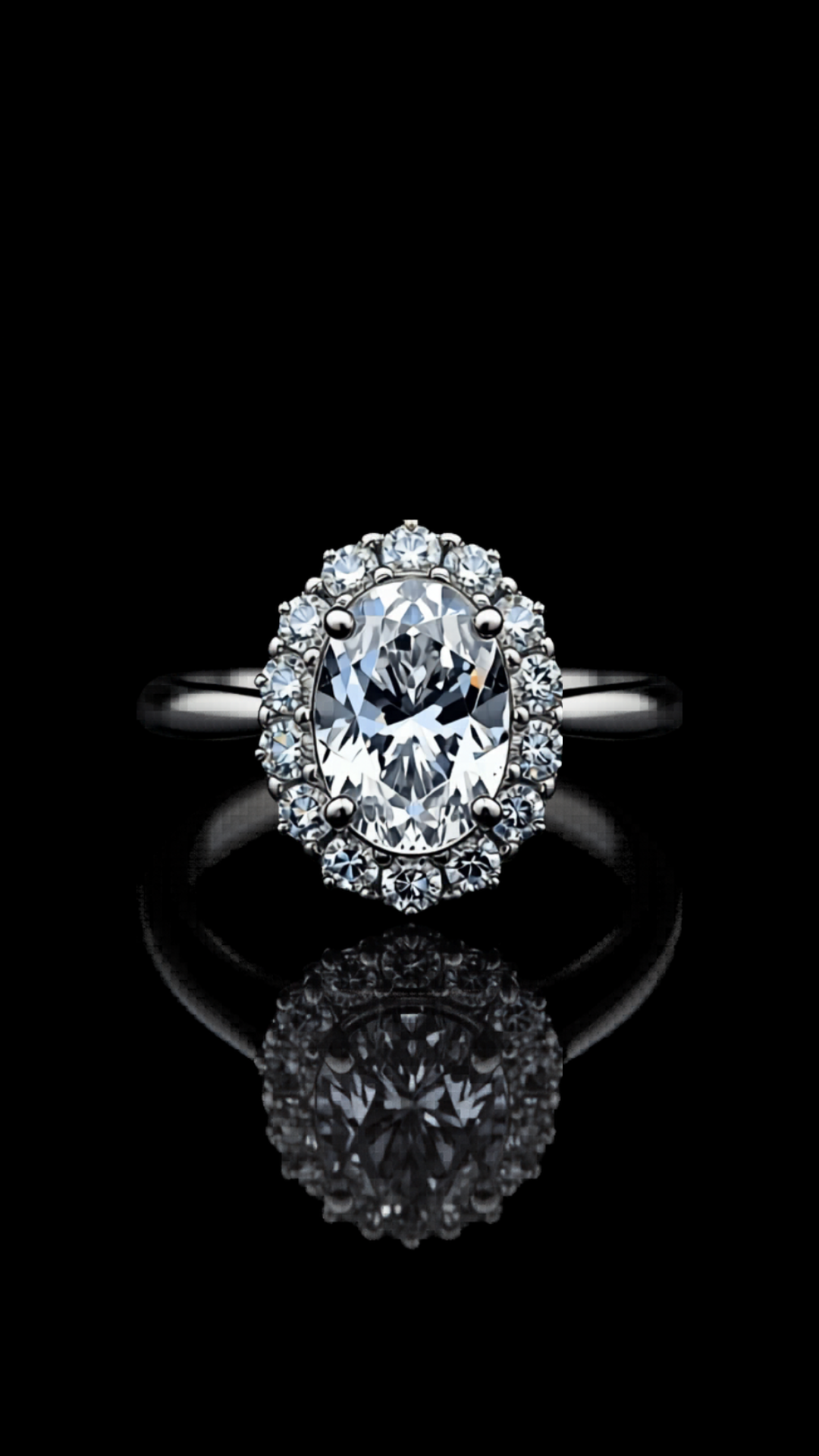 Eclat dell'Amore — lab-grown diamond ring