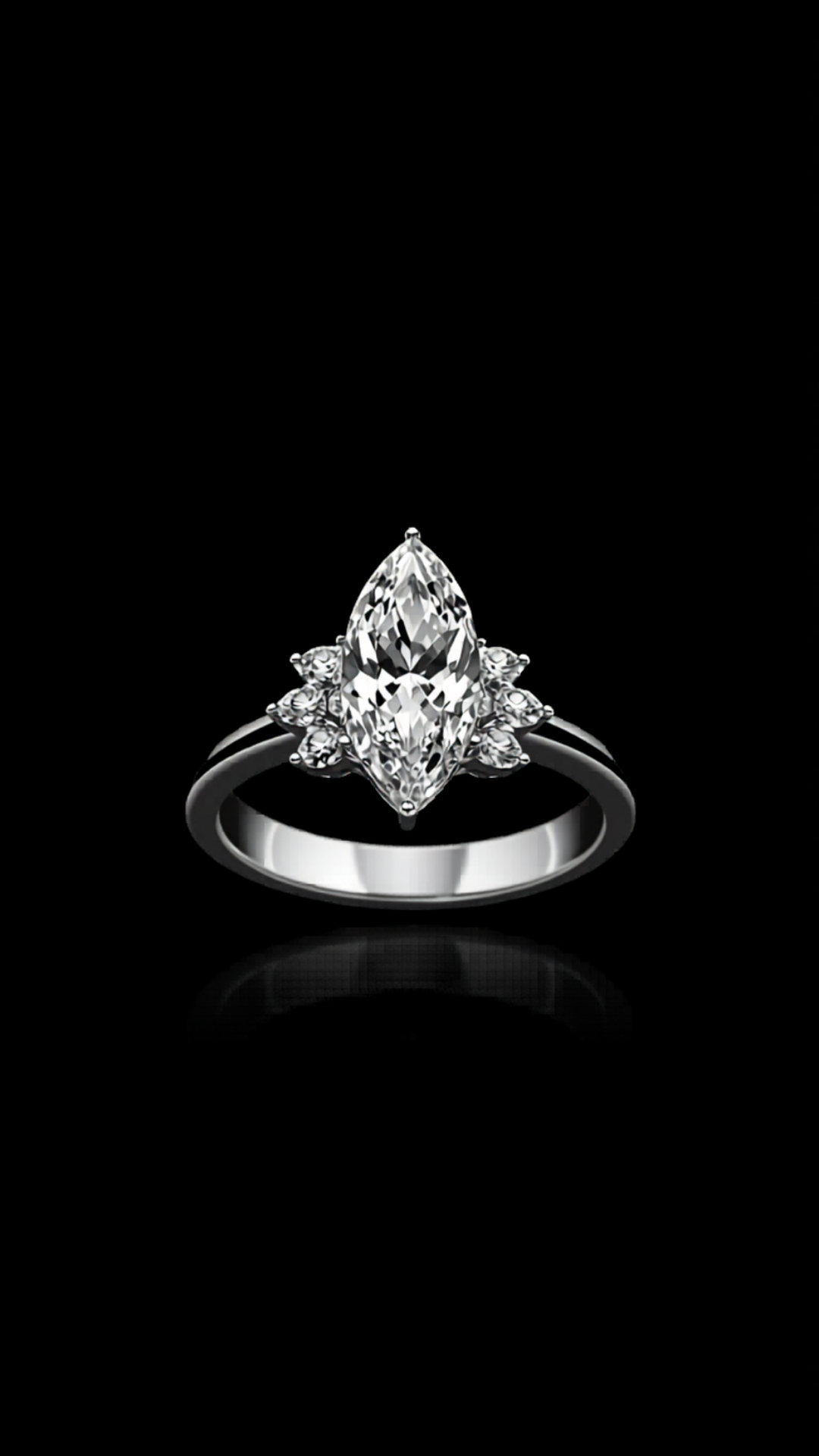 Luce di Rosa — lab-grown diamond ring