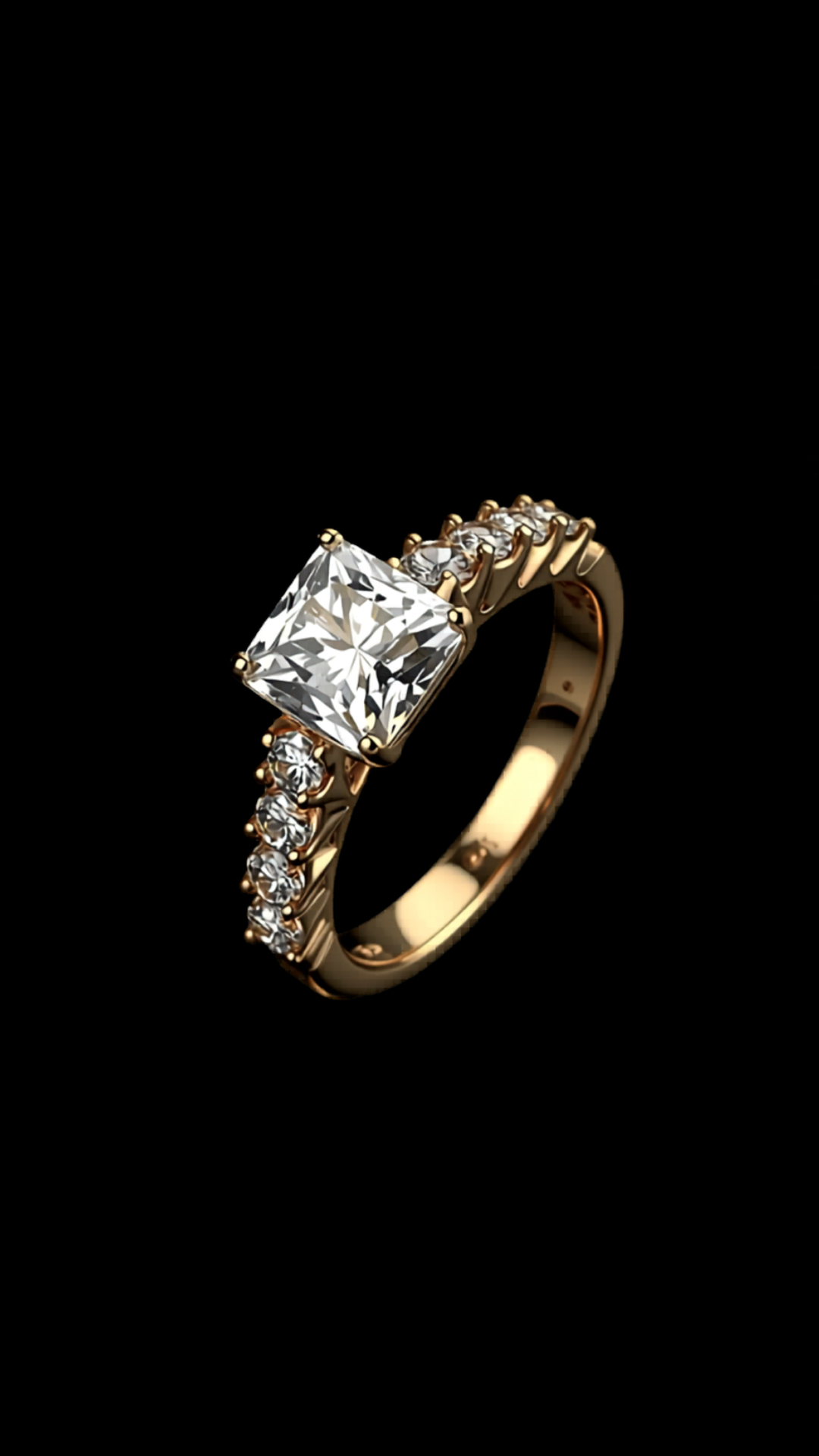 Princesse Éternelle — lab-grown diamond ring
