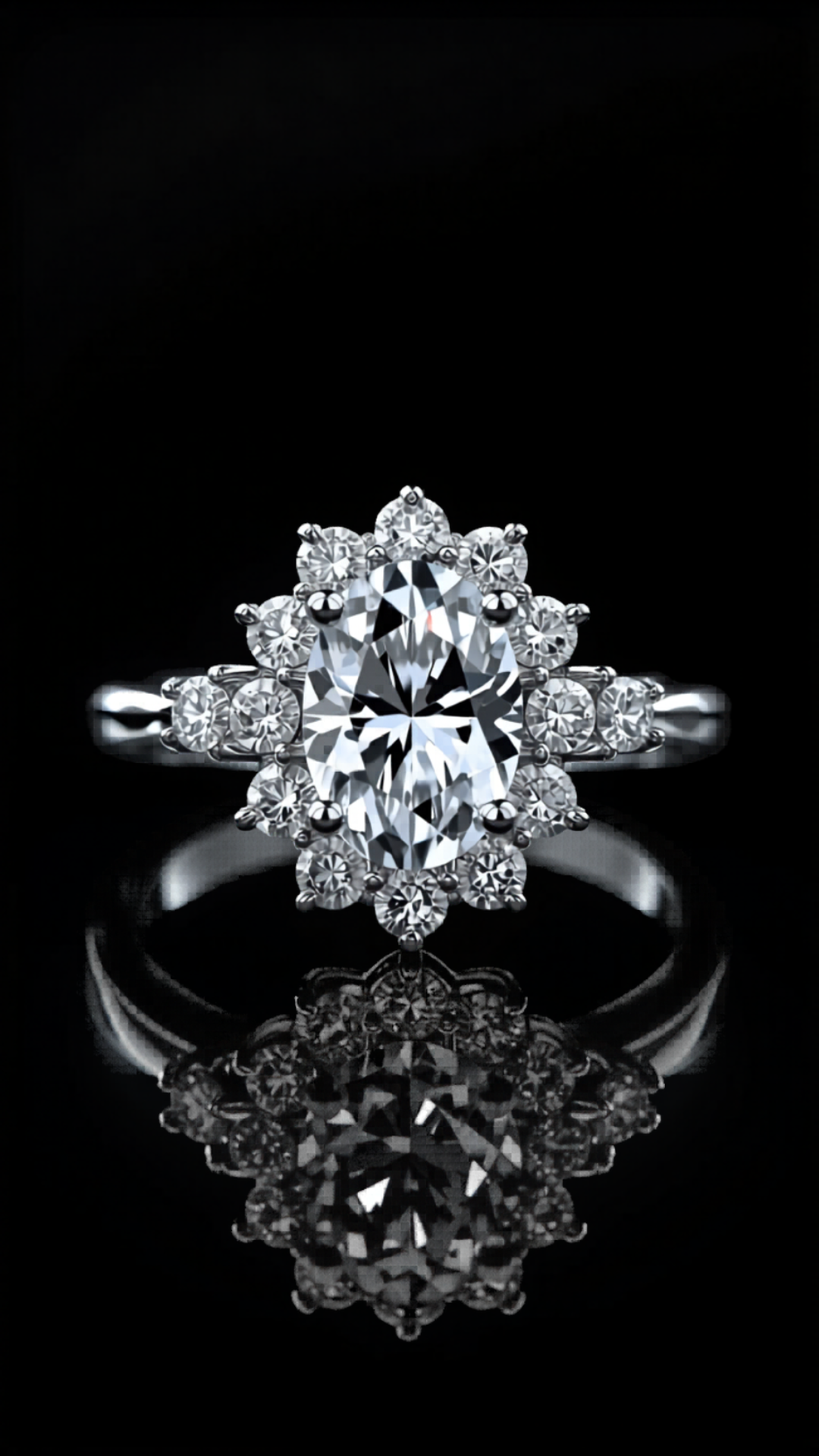Luce Incontrollata — lab-grown diamond ring
