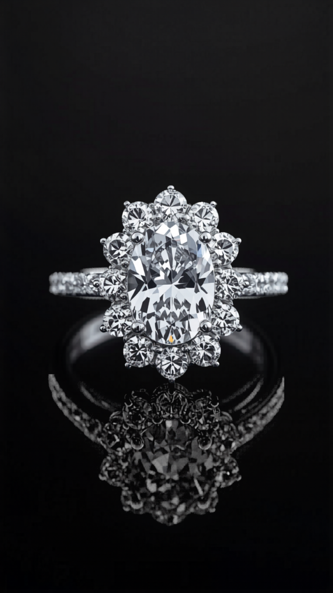 Eclat Divino — lab-grown diamond ring