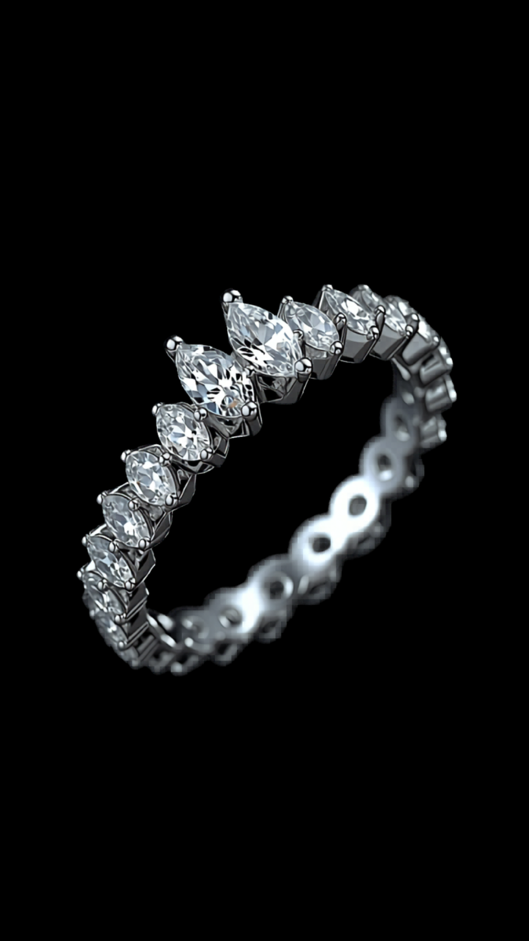 Sorriso del Re — lab-grown diamond ring