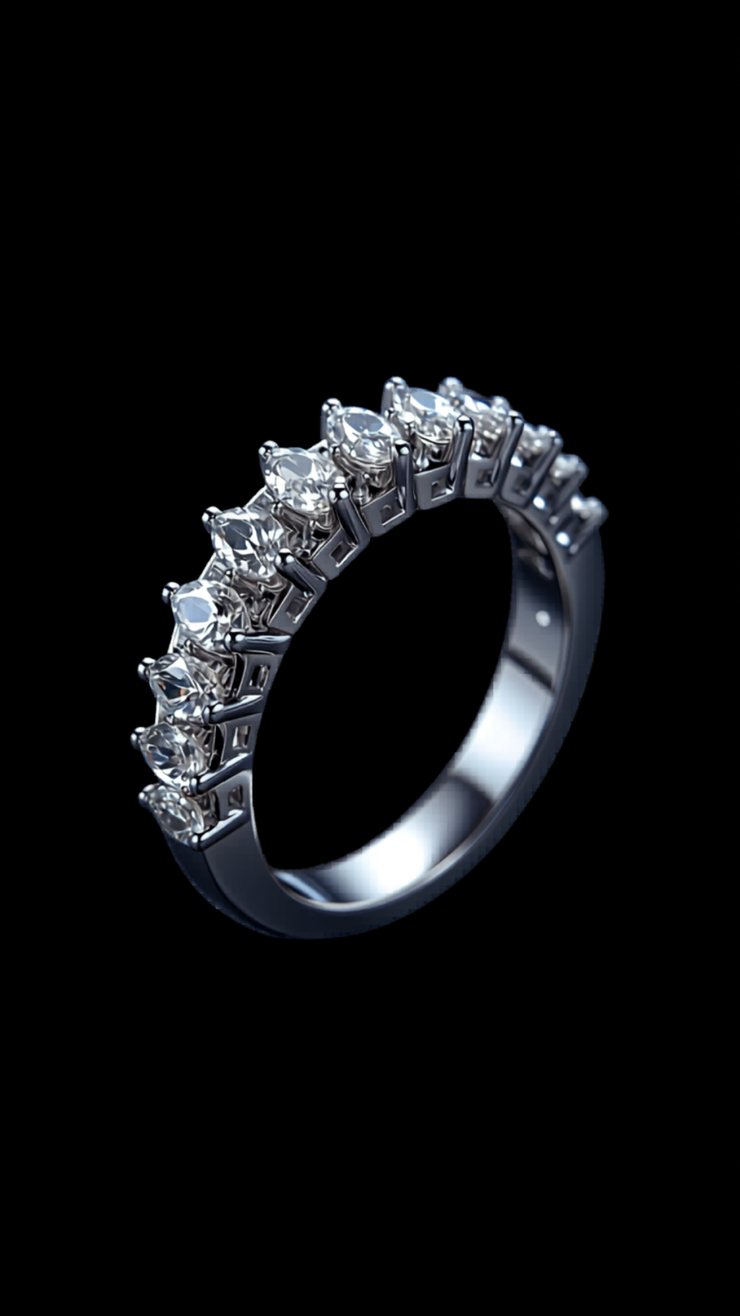Lacrima di Luce — lab-grown diamond ring