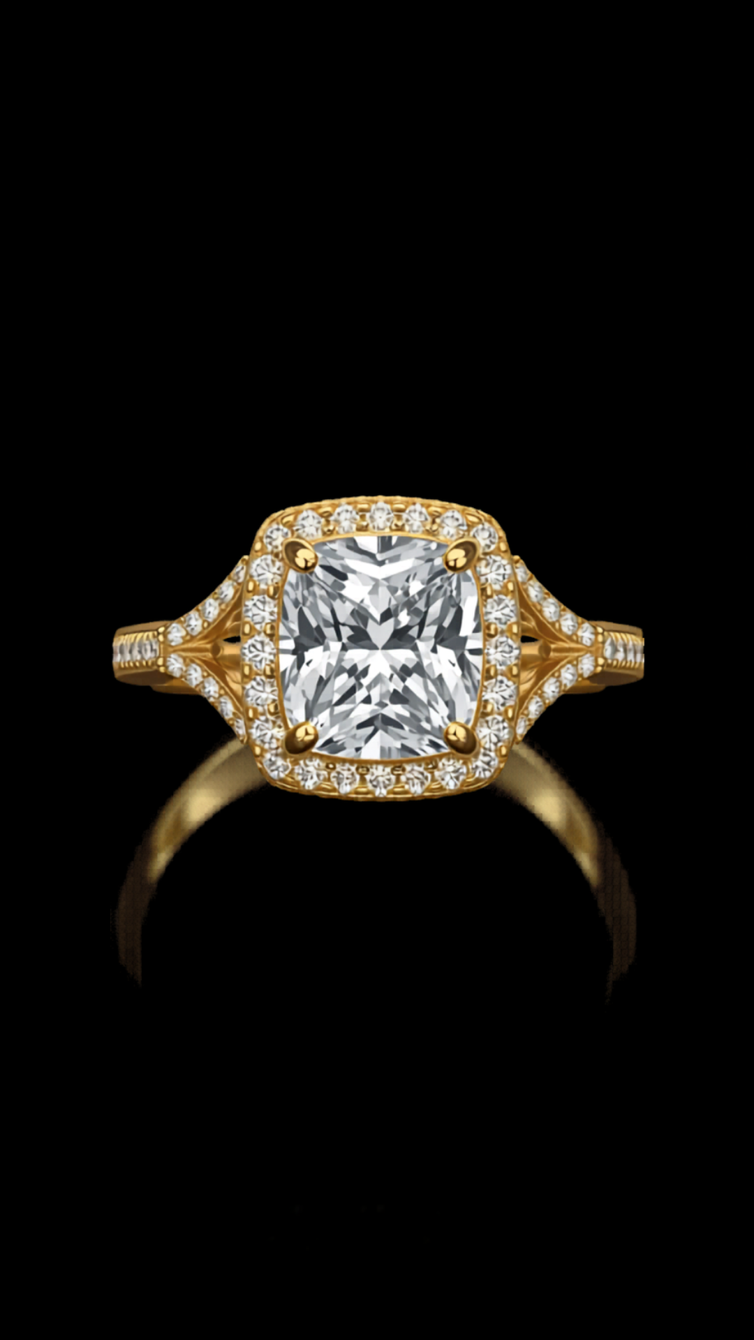 Luce Infinita — lab-grown diamond ring