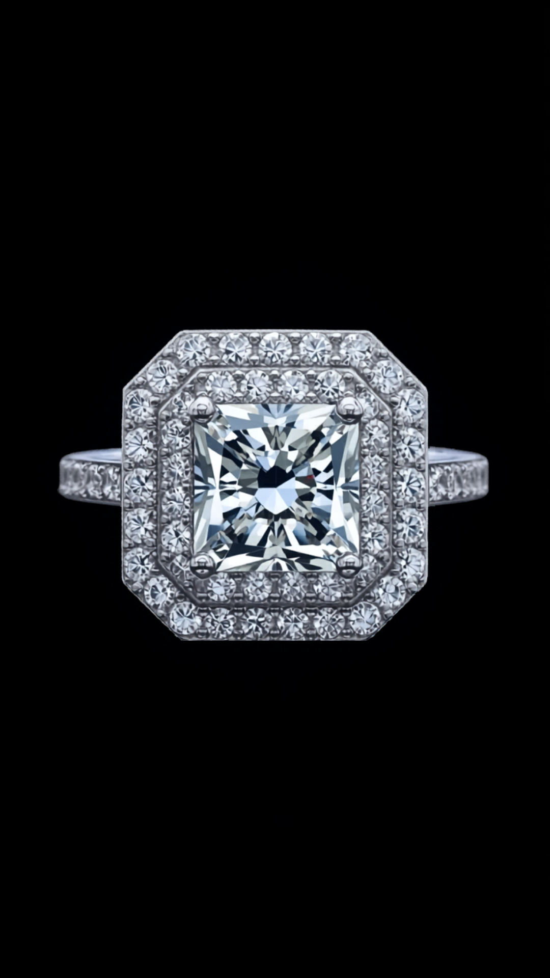 Lacrima d'Amore — lab-grown diamond ring