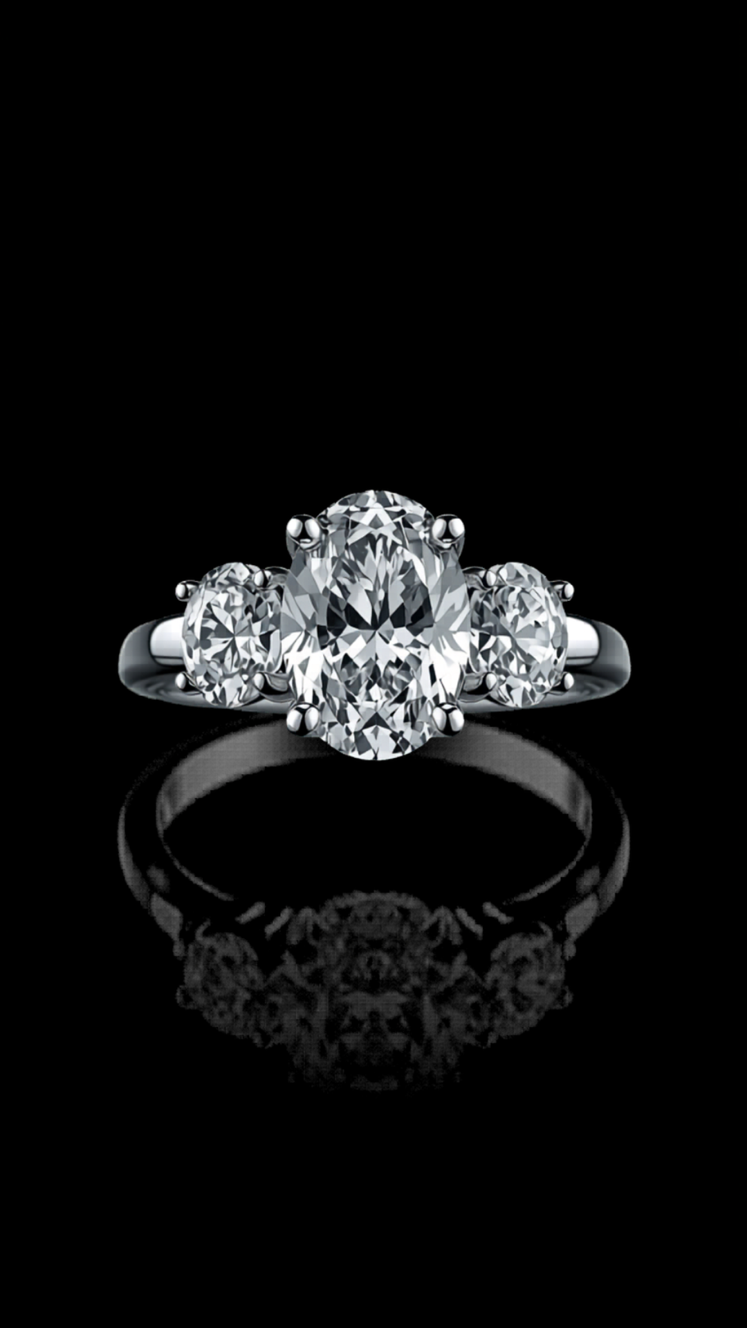 Lacrima di Bellezza — lab-grown diamond ring
