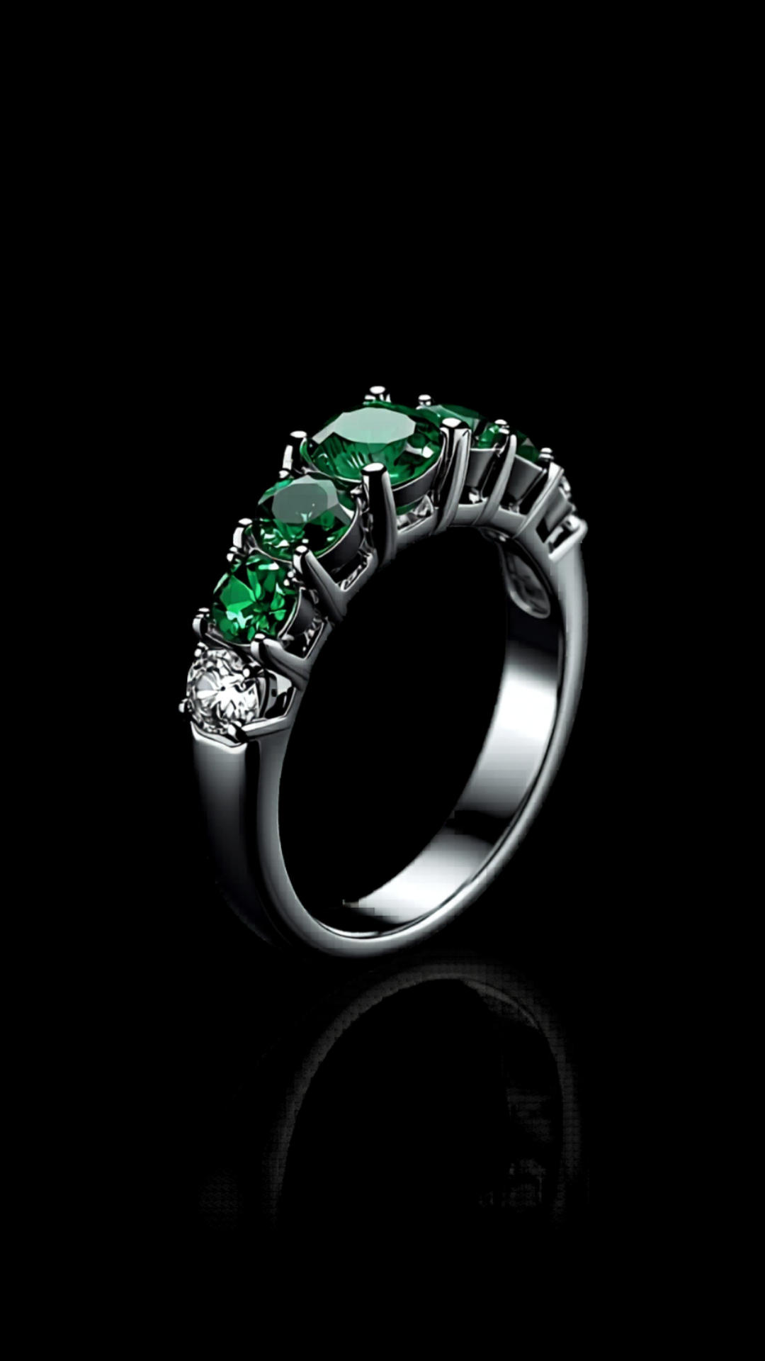 Lacrima di Luce — lab-grown diamond ring
