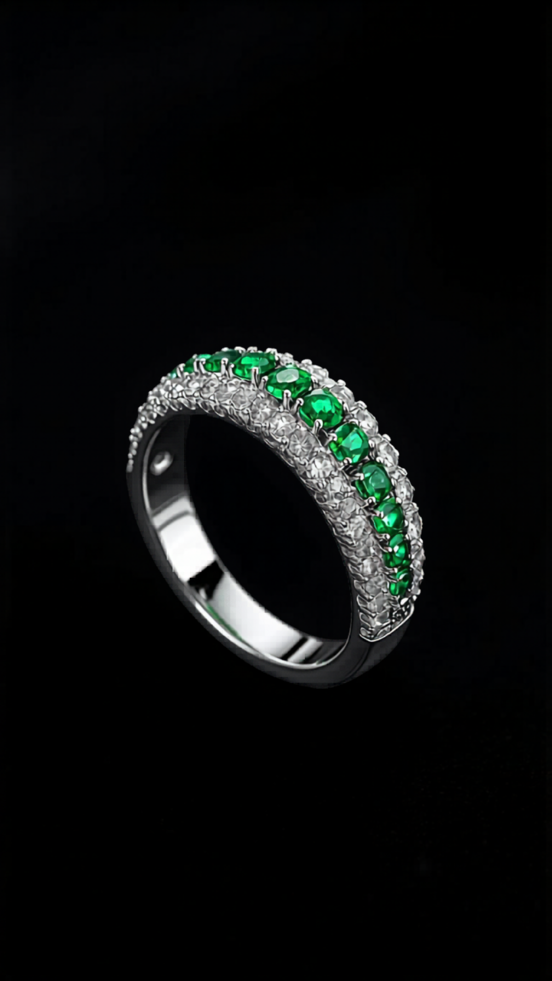 Cuore di Bianco — lab-grown diamond ring