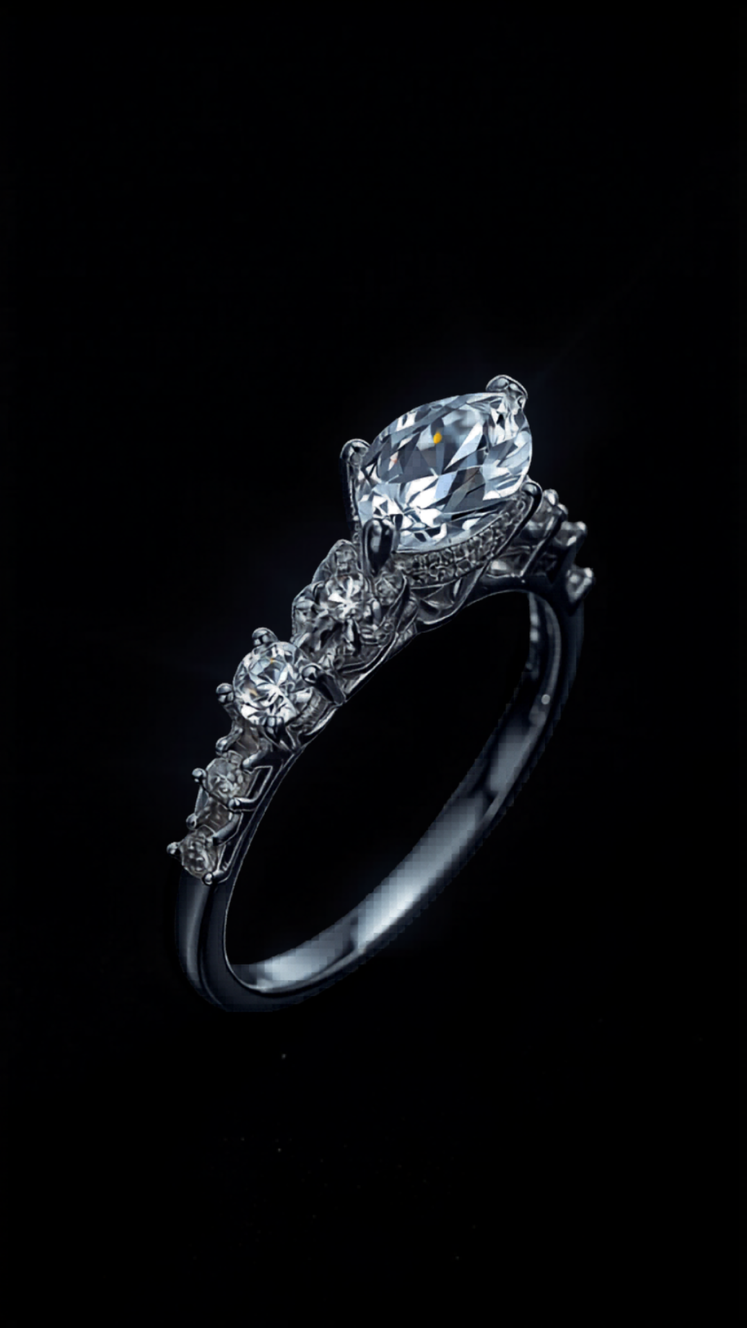 Sorriso di Amore — lab-grown diamond ring